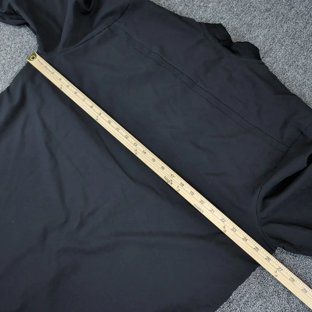 Adidas Gorpcore Aeroready Full Zip Bomber Jacket Mens XLT Black FQ1308
